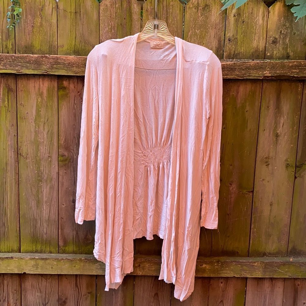 Eyelash Open cardigan sz. S